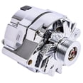 thumbnail image 2 of JEGS 1-Wire Ford Alternator 140 Amp Output with Serpentine Belt Pulley [Chrome Plated Finish], 2 of 6