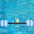 thumbnail image 2 of Eco-friendly EVA Floating Dumbbell for Swimming in Water, Fitness Toy (Blue and White), 2 of 4