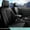 Black, variant on IKABEVEM Seat Covers Custom Fit Honda CR-V 2023 2024 2025 Full Set Faux Leather(5 Seats, Black)