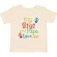 thumbnail image 3 of Inktastic Gigi and Papa Love Me Grandkids Boys or Girls Baby T-Shirt, 3 of 5
