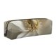 thumbnail image 1 of Disketp Elegant Ivory Flower Estuche de Lápices de Cuero con Cierre, Estuche Compacto para Papelería, Bolígrafos y Accesorios Pequeños, 1 of 7