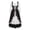 Black, variant on Maid Dresses for Women Bridal Shower for Guest Medieval European Court Dress for Festival Wine M