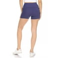 thumbnail image 3 of Women's High Waist Yoga Fitness Workout Running Shorts Side Pocket, 3 of 6