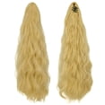 thumbnail image 2 of SAYFUT 18" 24" Hair Piece Pony Tail Min Claw Clip Ponytail Hair Extension For Women Synthetic Long Body Wavy Curly Hair Claw Hairpiec, 16Colors, 2 of 8