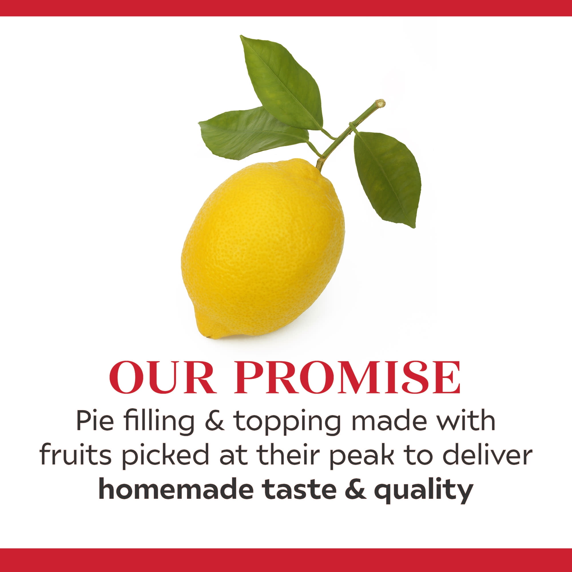 (4 pack) Duncan Hines Comstock, Lemon Crème Pie Filling and Topping, Ready to Use, 21 oz.