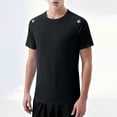 thumbnail image 2 of Kaemgyyd Mens Athletic Tee Short Sleeve Reflective Shirts Casual Running Rash Guard UPF 50+ Breathable Gym T-Shirts for Training, 2 of 6