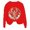 101Red607, variant on XAOFW Girls Boys Marine Animal Printed Long Sleeve Crew Neck Sweatshirts Loose Fit Casual Pullover For Toddler Kids Stylish Tops 3-4 Years