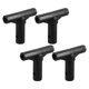 thumbnail image 1 of unbranded 4Ud Connector De En T Para Trampolines Negro Y Compacto Para Uso Diario, 1 of 8