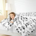 thumbnail image 4 of Homewish Cartoon Plane 2pcs Bedding Comforter Set for Kids Children Boys,Car Theme Twin Comforter Sets,Transportation Theme Breathable Bedding Set,Ultra Soft Home Decor, 4 of 8