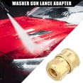 thumbnail image 3 of Adaptador de pistola de lavado a presión de mujer de Unique Bargains, universal para coche, tono de cobre de 1/4", 3 of 7