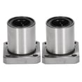 thumbnail image 2 of Rodamientos Lineales De Bolas, 2 Piezas De 20 Mm De Diámetro De Orificio, Rodamientos De Brida De Carga Pequeña, Alta Precisión, 32 Mm De Diámetro Exterior Para Industrias De, 2 of 7