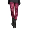 thumbnail image 2 of Yoga Pants Women Autumn and Winter Leggings Artistic Printed Soft Stretchy Pants, 2 of 5