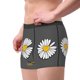 thumbnail image 2 of Fotbe Keep Life Simple Daisy Flower Calzoncillos Tipo Boxer con Bolsa de Soporte Total para Hombre, X-Temp Fresco, Transpirable y de Secado Rápido-XX-Large, 2 of 5