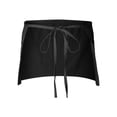 thumbnail image 3 of Q-Tees Waist Apron with Pockets in Black One Size | Q2115, 3 of 4