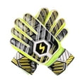 thumbnail image 3 of Guantes de portero de fútbol Accesorios de entrenamiento deportivo transpirable (Amarillo 9#), 3 of 9