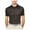 Black - caviar, variant on PGA Tour Mens Tech Tile Polo Shirt, White, Small