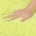 thumbnail image 3 of Unique Bargains Bath Rug Absorbent Soft Thick Shag Bathroom Mat Rugs for Bath Room Green-1 16"x24", 3 of 7
