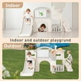 thumbnail image 6 of 11-in-1 Toddler Playset with Slide - Indoor and Outdoor Activity Gym for Kids Ages 2 and Up, Safe & Durable Design with Smooth Finish for Home or Backyard Play, 6 of 7