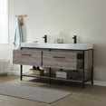 thumbnail image 3 of Miseno Mv701260-Nm Palma 60" Free Standing Double Basin Vanity Set - Mexican Oak, 3 of 5