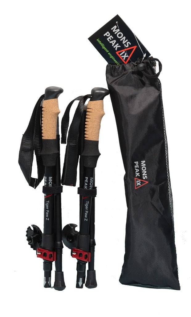 Mons Peak IX Tiger Paw Z Trekking Poles (Z-120) by