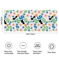 thumbnail image 3 of Pioneer Flower Floral Print Pattern Bathroom Rugs Mat, Non Slip Microfiber Bathroom Rug with Rubber Backing, Soft Mats for Bathroom Floor Tub Shower, 24"x60", 3 of 5