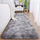 thumbnail image 1 of Alfombra Chicrug Cute Fluffy para dormitorio de niñas, 60 x 180 cm, color gris, 1 of 8