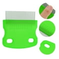 thumbnail image 3 of Durable Short Teeth Pet Grooming Brush for Pet 2.44"x2.05" Green, 3 of 6