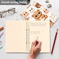 thumbnail image 5 of Happy Bears Ring Binder Notebook Journey Note Diary College Ruled Spiral Notebook Study Loose Leaf Paper A5 60 Pages, 5 of 8