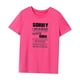 thumbnail image 3 of Camiseta de mujer Ropa deportiva de verano Camiseta de cuello redondo suave para uso diario Viaje a pie XL, 3 of 7