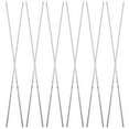 thumbnail image 4 of CIMAXIC Bbq Skewer Flat Metal Skewers Stainless Steel 20Pcs 13.76In, 4 of 7