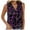 Purple, variant on Lolmot Going Out Tops for Women Trendy Vintage Graphic Printed V-Neck Sleeveless Tank Tops Summer Basic Relaxed Fit Vest Tees