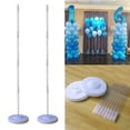 thumbnail image 3 of Plastic Balloon Arch Post Holder With Base Kit Wedding Birthday Party Decoration, 3 of 5