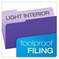 thumbnail image 3 of Interior File Folders Legal Size, 1/3 Cut Tab - VIO, 100/Box, 3 of 6
