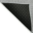 thumbnail image 3 of Addison Rugs Chantille Indoor/Outdoor Transitional Geometric Gray Washable Round Rug, 8' x 8', 3 of 6