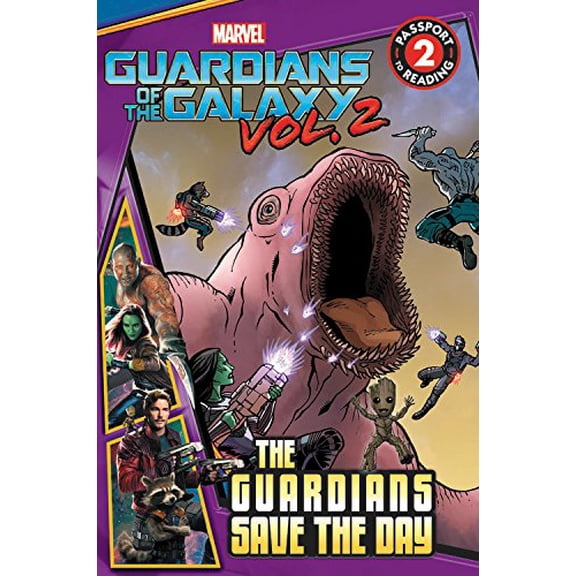 Pre-Owned Marvel's Guardians of the Galaxy Vol. 2: Guardians Save the Day: Level 2 (Paperback) by R R Busse
