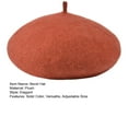 thumbnail image 5 of Yesbay Women Beret Hat Adjustable Hat Retro Style Beret Cap Fashion Accessory, 5 of 10