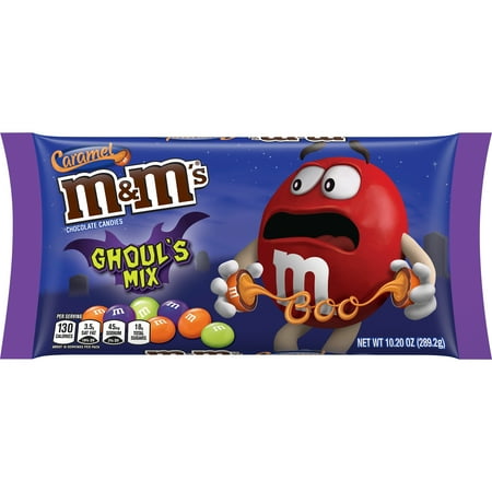 UPC 040000548546 product image for M&M'S Ghoul's Mix Caramel Chocolate Halloween Candy, 10.2-Ounce Bag | upcitemdb.com