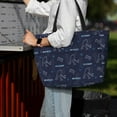 thumbnail image 5 of Lafuoo Hockey Players Pattern Large Capacity Beach Travel Bag, Zipper Pocket Handbag Shoulder Bag, Suitable for Beach, Pool, Gym-One Size, 5 of 5