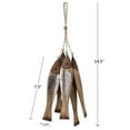 thumbnail image 2 of Wooden Fish Wall Hanging Nautical Ornaments Hand Carved Wood Fish Wall Hanging Sculpture, 2 of 5