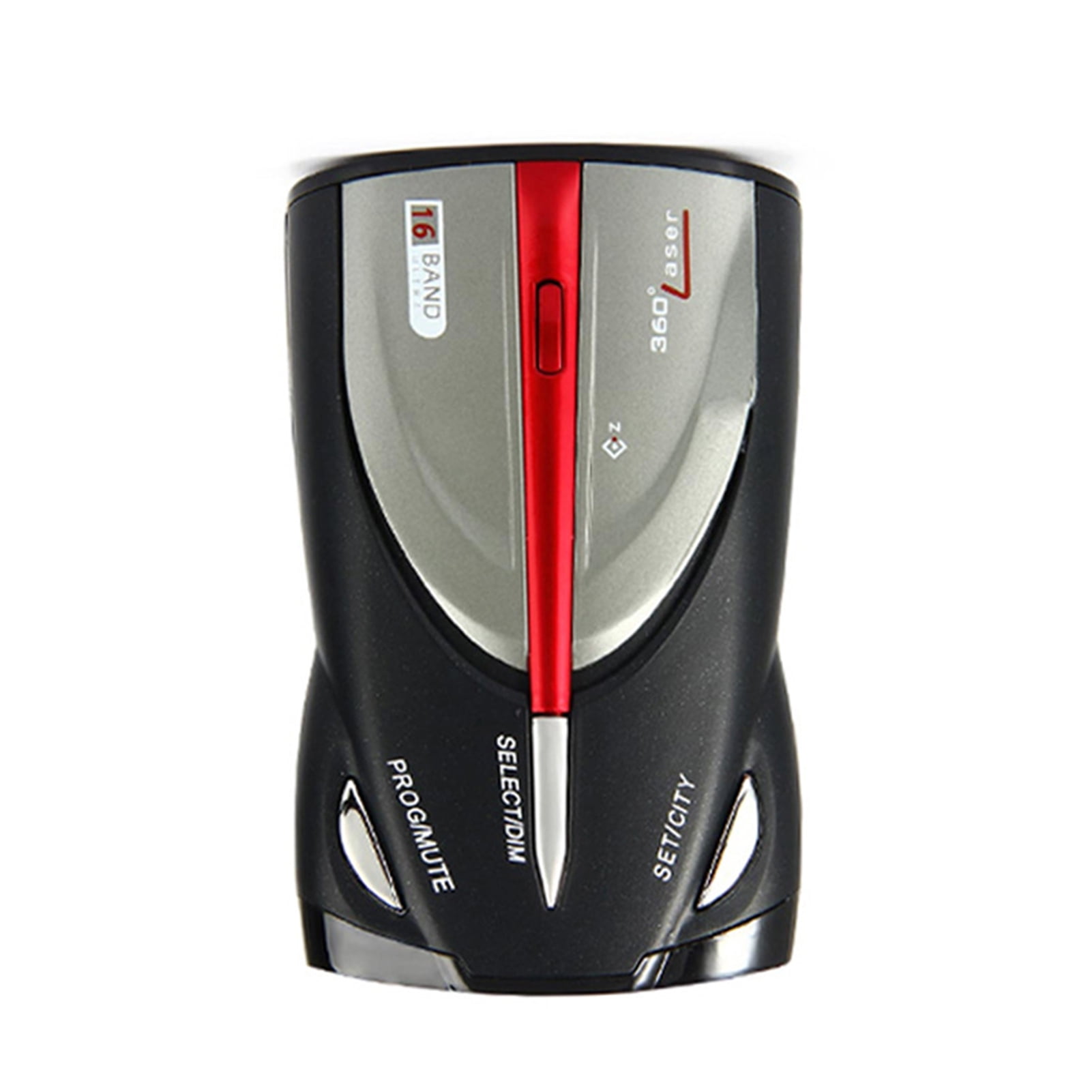 KUNyu 12V 16 Band Car Speedometer Speed Control Detector Safety Voice