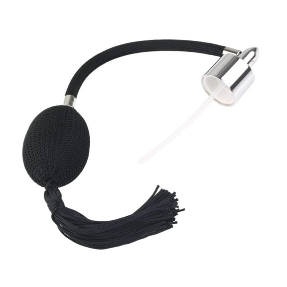 Kuntesetty Perfume Bottle Spray Tube Nozzle Adults with Long Tassel for Party Shop Home Black
