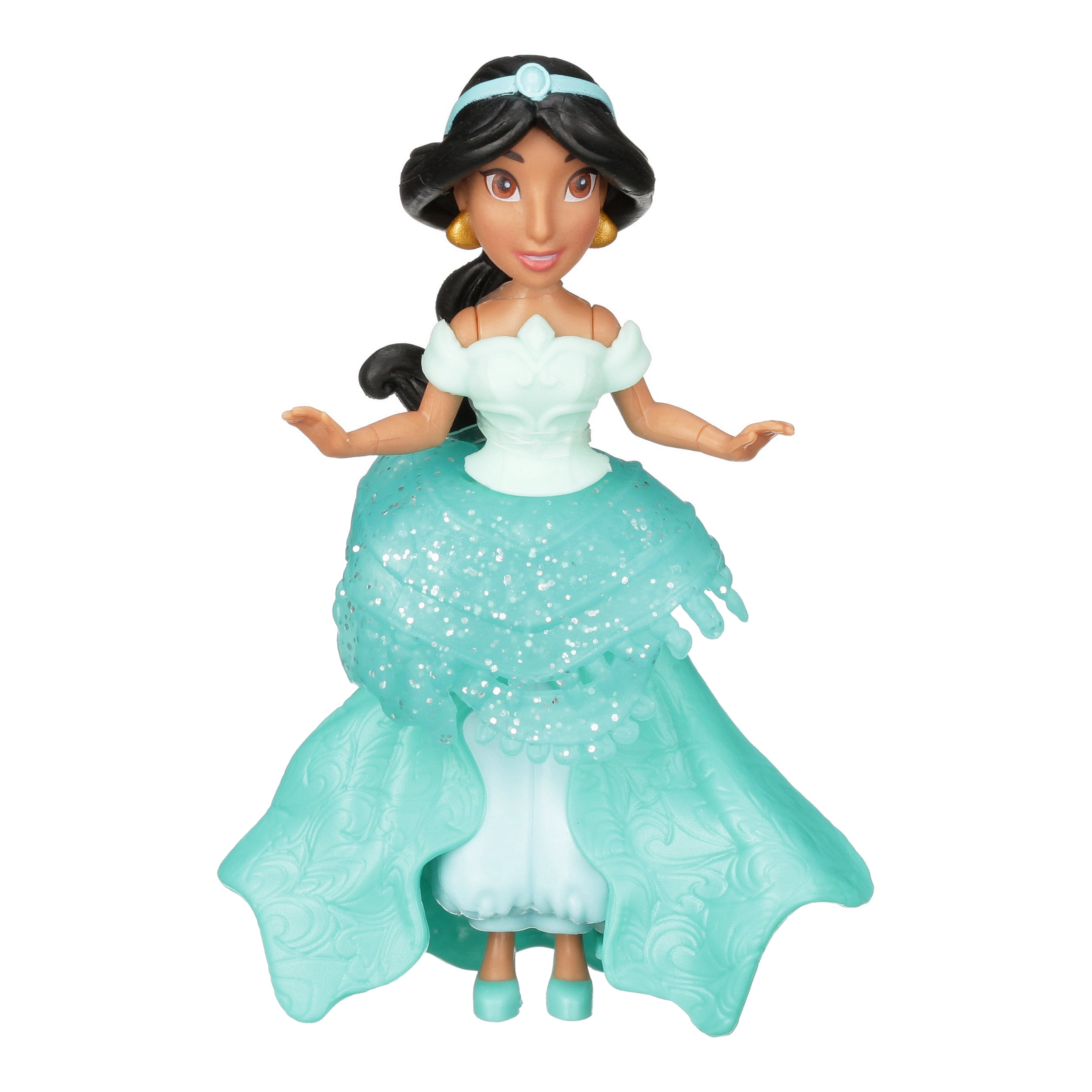 Disney Princesses Pack de 6 mini-poupees Princesses Disney Royal Clips 8 cm 