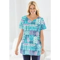 thumbnail image 6 of Woman Within Plus Size 7-Day Notch-Neck Tunic, 6 of 6