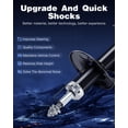 thumbnail image 3 of Front Shocks Absorbers,ECCPP Gas Shocks for Chevy fits 2004-2011 for Chevy Aveo,2006-2009 for Chevy Aveo5,2009-2010 for Pontiac G3,2005-2008 for Pontiac Wave,2004-2009 for Suzuki Swift+ Pair Shocks, 3 of 6