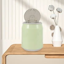 LEORX Plastic Wastebasket Mini Trash Bin Desktop Waste Garbage Bin Office Table Trash Can Countertop Can