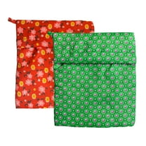 2 PCS Reusable Microwave Potato Bags - Perfect for Quick Baked Potatoes, Sweet Potatoes, Corn, & More, Fast Cooking