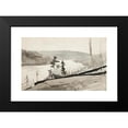 thumbnail image 2 of Winslow Homer 14x11 Black Modern Framed Museum Art Print Titled - Mountain River or Lake (1897), 2 of 5