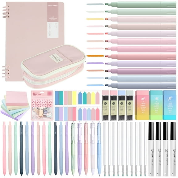 YIBONIKA 69 Pieces Multi-Color Gift Box Kits for Women Men, Birthday Holiday Gift Sets, Pink