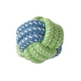 thumbnail image 1 of Joernso Dog Toy Interactive Chewing Rope Ball Toys Natural Cotton Washable Durable Tug of War for Small to Large Dogs Teeth Cleaning Anxiety Relief, 1 of 6
