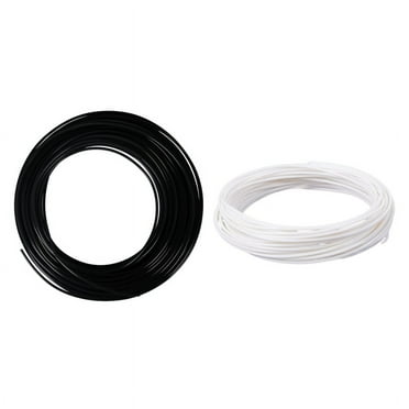 2 Pcs 3D Printer Pen Filament 1.75mm PLa 10M - White & Black